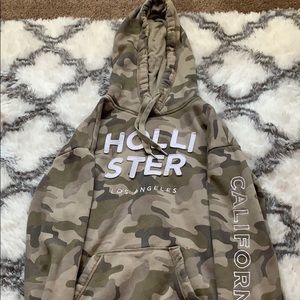 Camo Hollister hoodie